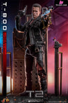 The Terminator Dx46 2 Judgment Day T-800 Battle Damage Version 2.0 (Licensed) Figure - Hottoys