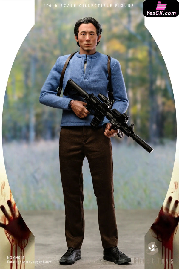 The Walking Dead Walking Negan & Glenn double set 1/6 scale action figure GH-013 GH-014 GH-015 - Ghost toys Studio
