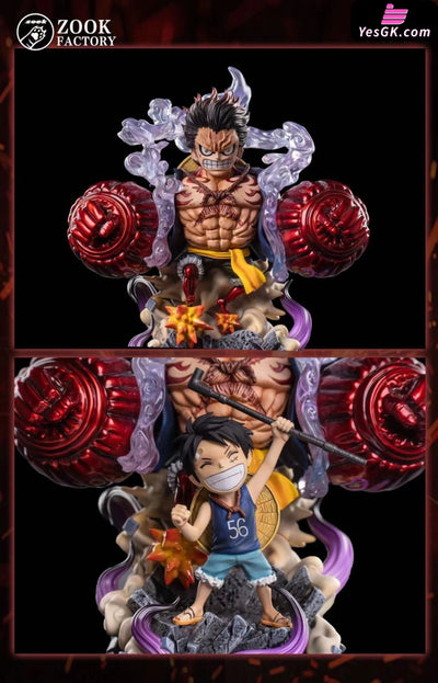 Three Brothers Series Monkey D Luffy Resin Statue - Zook Factory [In Stock]