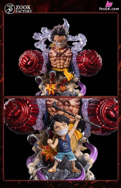 Three Brothers Series Monkey D Luffy Resin Statue - Zook Factory [In Stock]