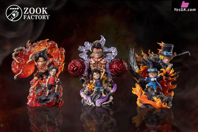 Three Brothers Series Monkey D Luffy Resin Statue - Zook Factory [In Stock]