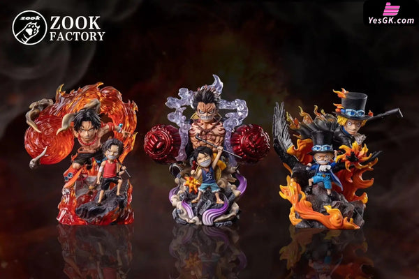 Three Brothers Series Portgas D Ace Resin Statue - Zook Factory [In Stock]