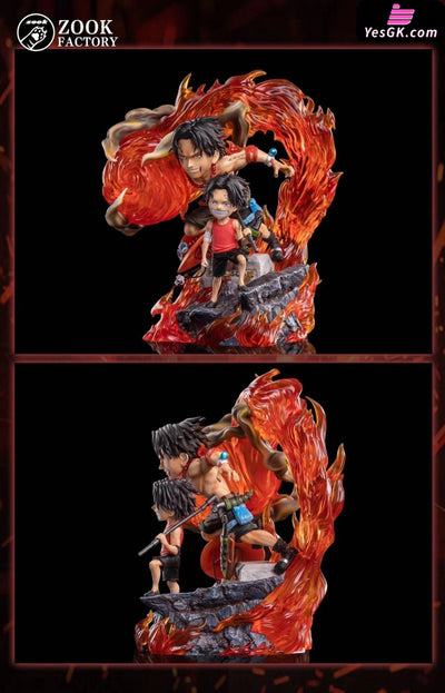 Three Brothers Series Portgas D Ace Resin Statue - Zook Factory [In Stock]