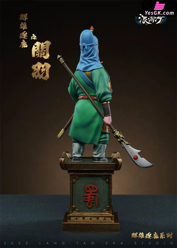Three Kingdoms Heroes Series Guan Yu & Zhang Fei Statue - Lang Tao Sha Studio [Pre-Order] - Chinese Style
