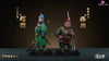 Three Kingdoms Heroes Series Guan Yu & Zhang Fei Statue - Lang Tao Sha Studio [Pre-Order] - Chinese Style