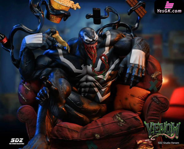 Marvel Throne Venom Resin Statue - Sdz Studio [Pre - Order] Marvel