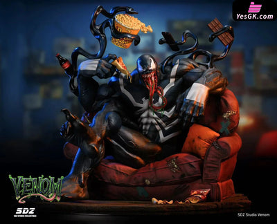 Marvel Throne Venom Resin Statue - Sdz Studio [Pre - Order] Deposit / 1/6 Scale Collection Version