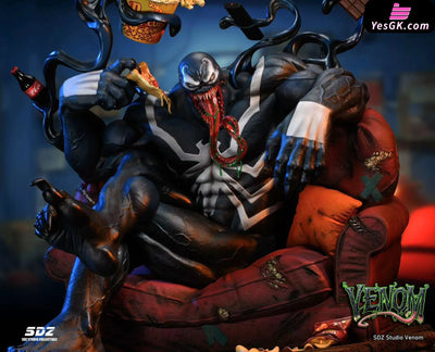 Marvel Throne Venom Resin Statue - Sdz Studio [Pre - Order] Marvel