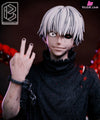 Tokyo Ghoul #1 Kanekiken White Hair 4 Rcss Form Statue - Black And White Studio [Pre-Order] Other