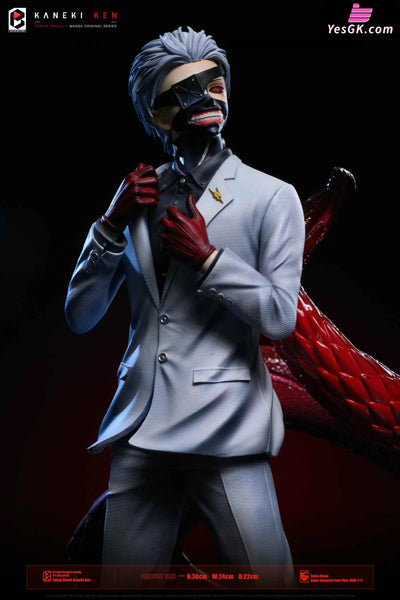Tokyo Ghoul Black Goat Ken Kaneki GK Statue Black and White Studio [Pre Order] Tokyo Ghoul