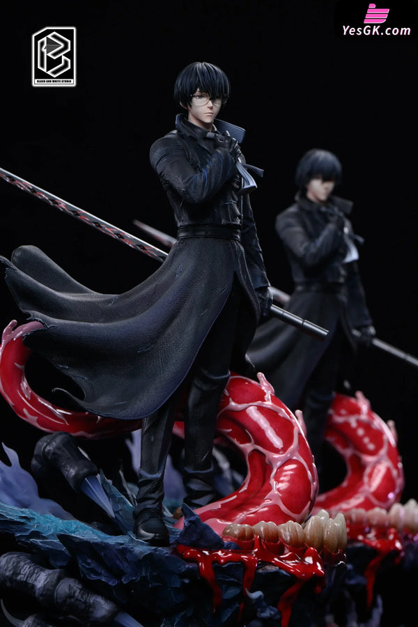 Tokyo Ghoul CCG’s Strongest Force Black Reaper Ken Kaneki GK Statue - Black And White Studio [In-Stock] Tokyo Ghoul
