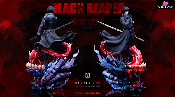 Tokyo Ghoul CCG’s Strongest Force Black Reaper Ken Kaneki GK Statue - Black And White Studio [Pre-Order] Tokyo Ghoul
