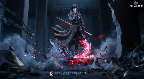Tokyo Ghoul CCG’s Strongest Force Black Reaper Ken Kaneki GK Statue - Black And White Studio [Pre-Order] Deposit Tokyo
