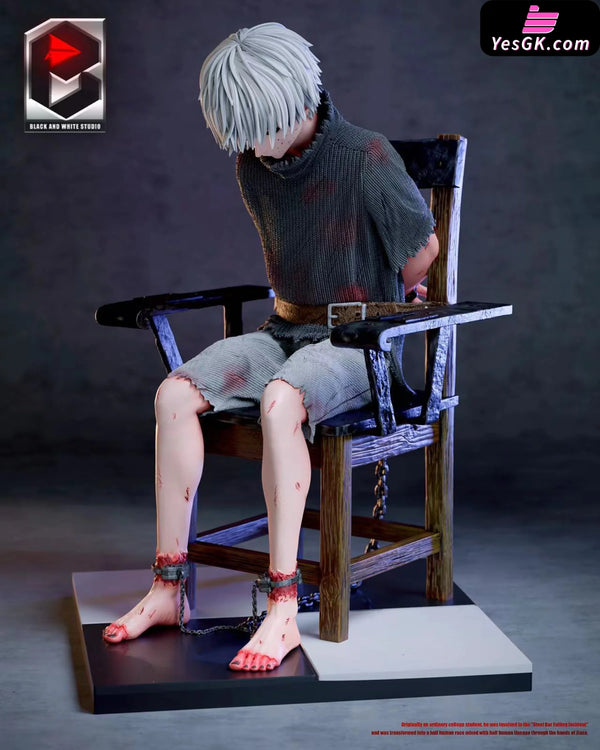 Tokyo Ghoul Chair Kaneki Ken 1/6 GK Statue - Black And White Studio [In-Stock] - Full Payment - Tokyo Ghoul