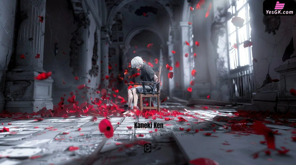 Tokyo Ghoul Chair Kaneki Ken 1/6 GK Statue - Black And White Studio [In-Stock] - Full Payment - Tokyo Ghoul