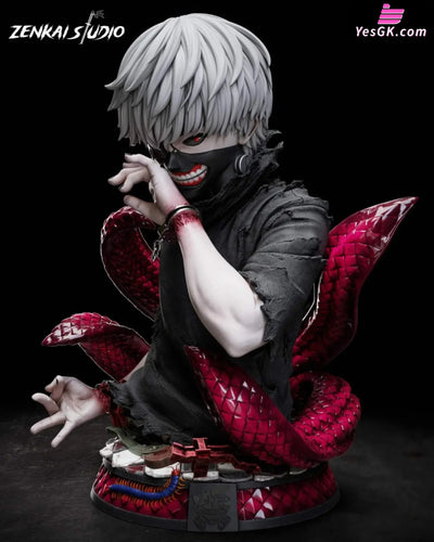 Tokyo Ghoul Ken Kaneki 1/1 Bust GK Statue - Zenkai Studio [Pre-Order] Deposit / Mask Version Tokyo Ghoul