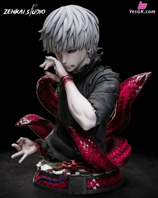 Tokyo Ghoul Ken Kaneki 1/1 Bust GK Statue - Zenkai Studio [Pre-Order] Deposit / Unmasked Version Tokyo Ghoul