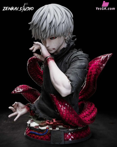 Tokyo Ghoul Ken Kaneki 1/1 Bust GK Statue - Zenkai Studio [Pre-Order] Deposit / Unmasked Version Tokyo Ghoul