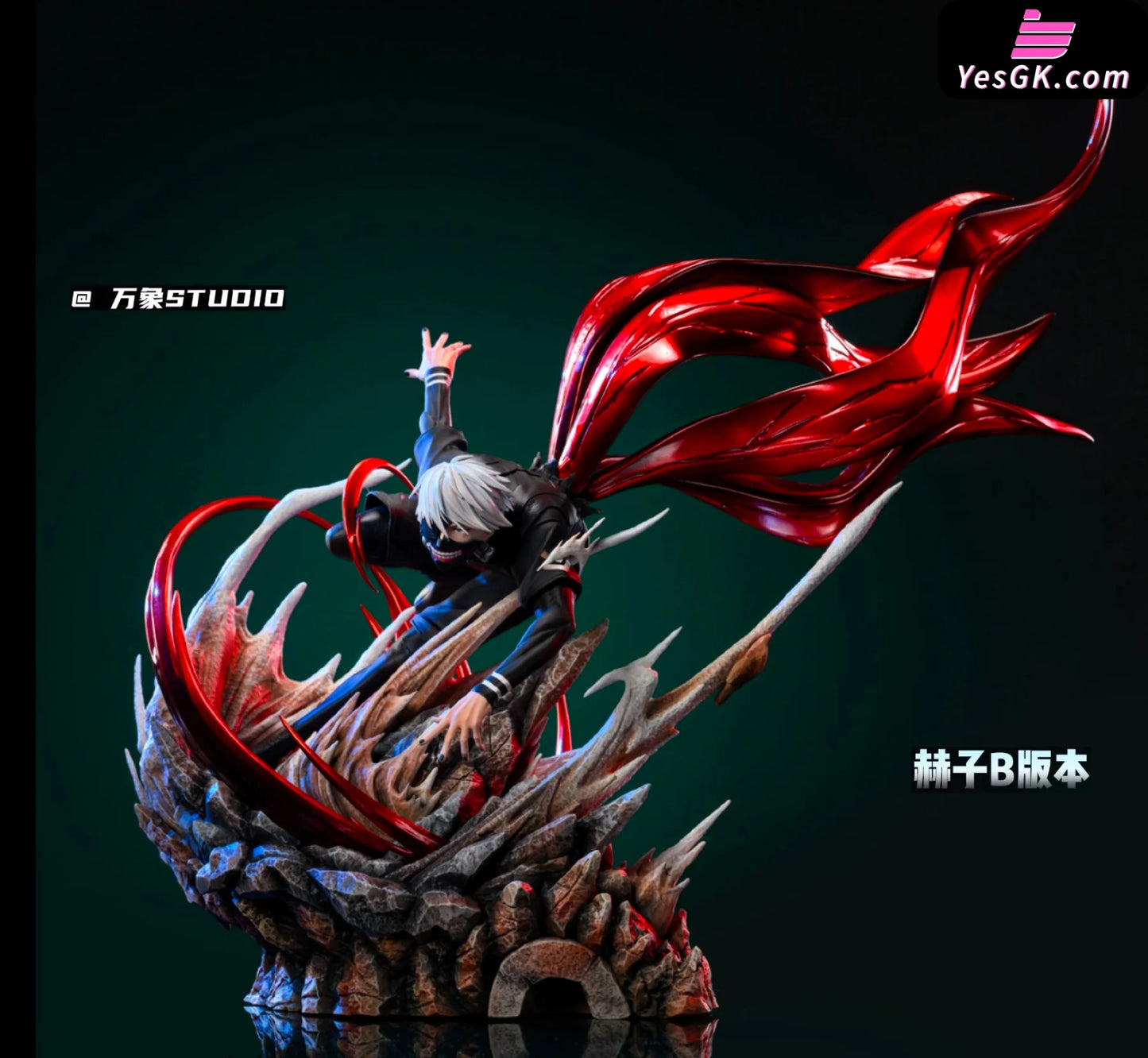 Tokyo Ghoul Ken Kaneki Statue - Wan Xiang Studio [Pre-Order] Deposit / B 1/6 Scale