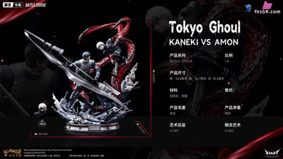 Tokyo Ghoul Ken Kaneki Vs Koutarou Amon Resin Statue - X1Art Studio [Pre - Order] Others