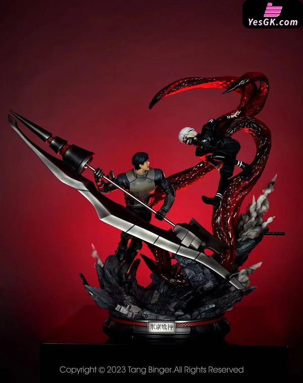 Tokyo Ghoul Ken Kaneki Vs Koutarou Amon Resin Statue - X1Art Studio [Pre - Order] Deposit Others
