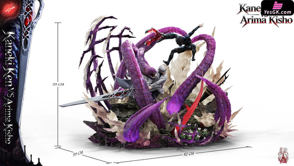 Tokyo Ghoul Kishou Arima VS Kaneki Ken 1/6 GK Statue - Black Goat Studio [Pre-Order] - Tokyo Ghoul