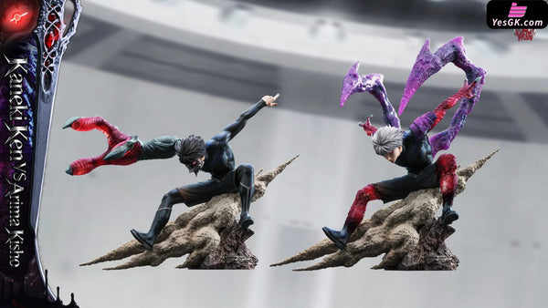Tokyo Ghoul Kishou Arima VS Kaneki Ken 1/6 GK Statue - Black Goat Studio [Pre-Order] - Tokyo Ghoul