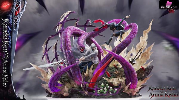 Tokyo Ghoul Kishou Arima VS Kaneki Ken 1/6 GK Statue - Black Goat Studio [Pre-Order] - Tokyo Ghoul