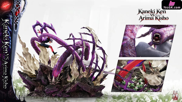 Tokyo Ghoul Kishou Arima VS Kaneki Ken 1/6 GK Statue - Black Goat Studio [Pre-Order] - Tokyo Ghoul