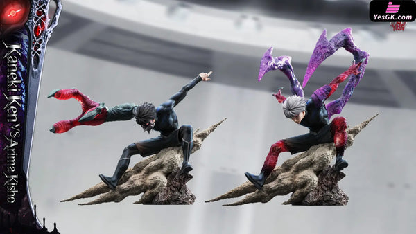 Tokyo Ghoul Kishou Arima VS Kaneki Ken 1/6 GK Statue - Black Goat Studio [Pre-Order] - Tokyo Ghoul