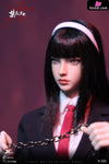 Tomie 1/6 Taboo Girl Cosplay Version Movable Eye Double Headed Sculpture Configuration K-005 Action