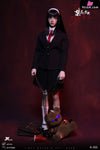 Tomie 1/6 Taboo Girl Cosplay Version Movable Eye Double Headed Sculpture Configuration K-005 Action