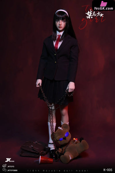 Tomie 1/6 Taboo Girl Cosplay Version Movable Eye Double Headed Sculpture Configuration K-005 Action