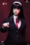 Tomie 1/6 Taboo Girl Cosplay Version Movable Eye Double Headed Sculpture Configuration K-005 Action