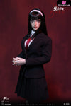 Tomie 1/6 Taboo Girl Cosplay Version Movable Eye Double Headed Sculpture Configuration K-005 Action