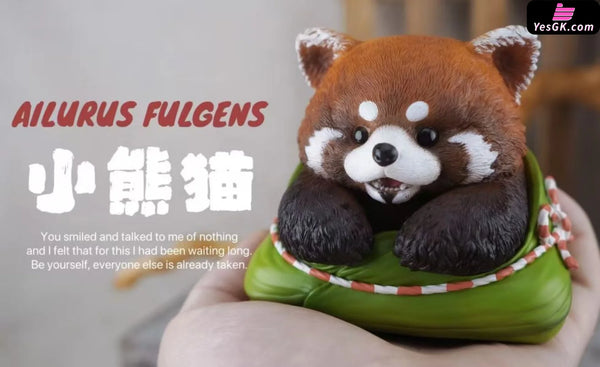 Ton ton Zoo Red Panda & Giant Panda Art Toys - Natural Science Book Studio [In-Stock] - Full Payment / Red Panda
