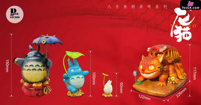 Totoro Fortune Bus GK Statue - Poker Studio [Pre-Order] Miyazaki Anime