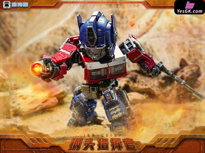 Transformers JGM 01 Steel head Battle Edition Black Edition Optimus Prime Action Figure - JGM Studio [Pre-Order]