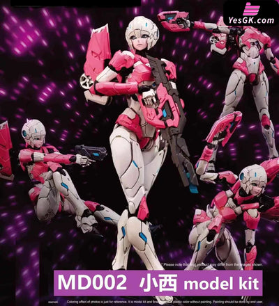 Transformers Md002 Arcee Model Kit (Licensed) Gunpla Action Figure - Flametoys Studio & Sentinel