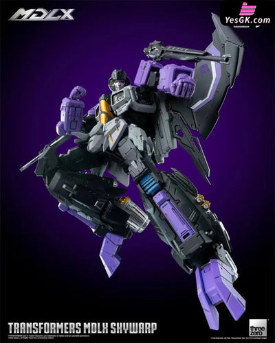 Transformers Mdlx Skywarp Statue - Threezero Studio [Pre - Order]
