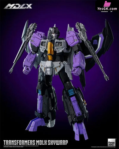 Transformers Mdlx Skywarp Statue - Threezero Studio [Pre - Order]