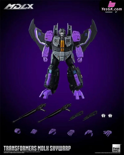 Transformers Mdlx Skywarp Statue - Threezero Studio [Pre - Order]