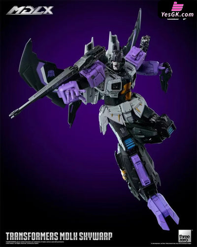 Transformers Mdlx Skywarp Statue - Threezero Studio [Pre - Order]