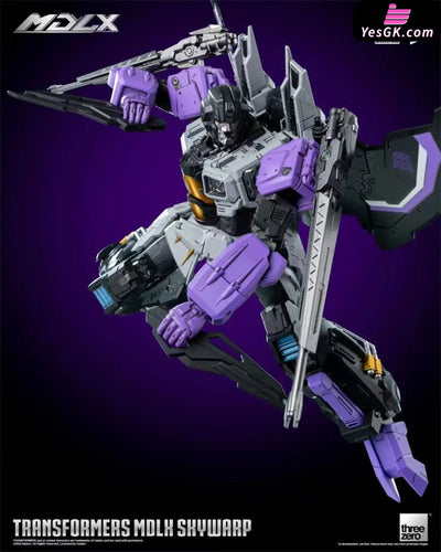 Transformers Mdlx Skywarp Statue - Threezero Studio [Pre - Order]