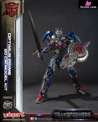 Transformers: The Last Knight Amk Pro Series Optimus Prime Pre-Assembled Model Statue - Yolopark