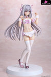 Tsuki ni Yorisou Otome no Sahou Sakurakouji Luna Cat Maid Normal Color & Sakura Color (Licensed) Figure - Q-six Studio