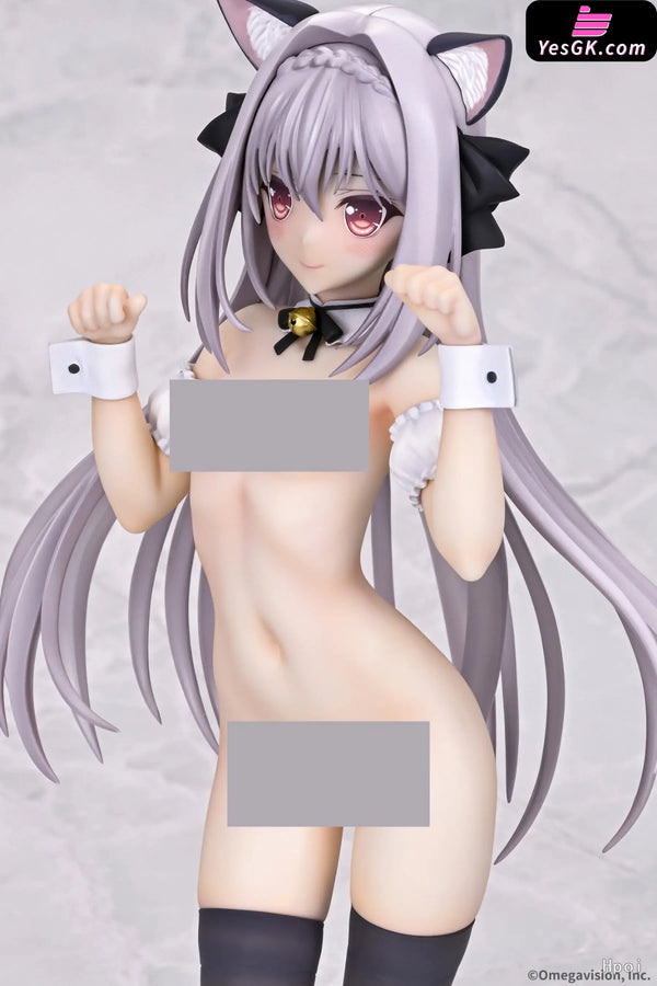 Tsuki ni Yorisou Otome no Sahou Sakurakouji Luna Cat Maid Normal Color & Sakura Color (Licensed) Figure - Q-six Studio