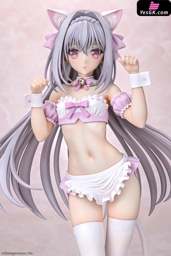 Tsuki ni Yorisou Otome no Sahou Sakurakouji Luna Cat Maid Normal Color & Sakura Color (Licensed) Figure - Q-six Studio