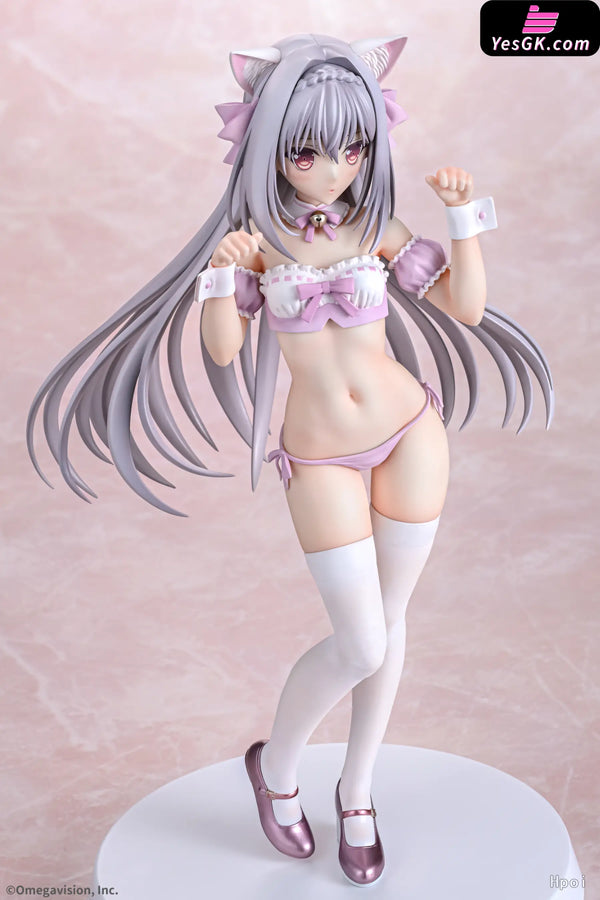 Tsuki ni Yorisou Otome no Sahou Sakurakouji Luna Cat Maid Normal Color & Sakura Color (Licensed) Figure - Q-six Studio
