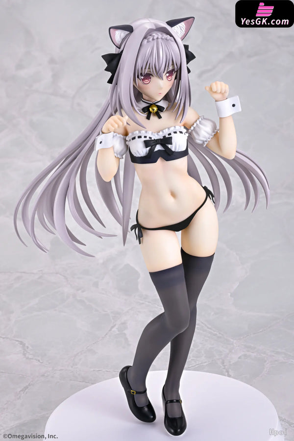 Tsuki ni Yorisou Otome no Sahou Sakurakouji Luna Cat Maid Normal Color & Sakura Color (Licensed) Figure - Q-six Studio